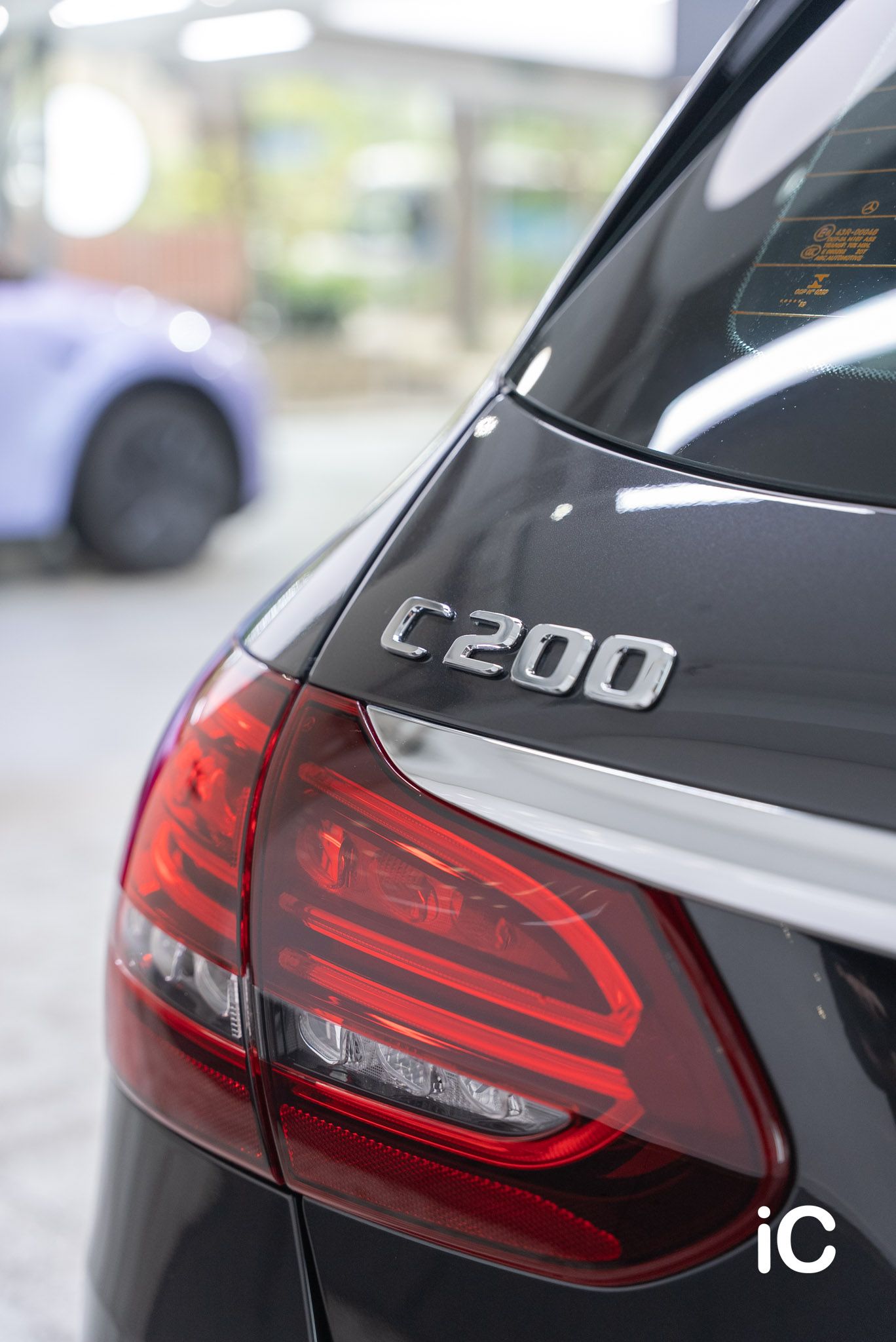 Mercedes-Benz C-Class 鍍膜 施工作品